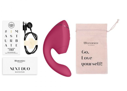 Máy rung hút âm vật Womanizer Next Duo 2 in 1 công nghệ sóng âm